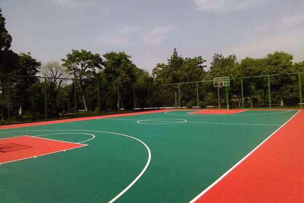 环保型硅PU球场材料