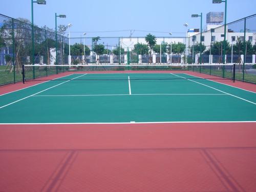 硅pu球场材料